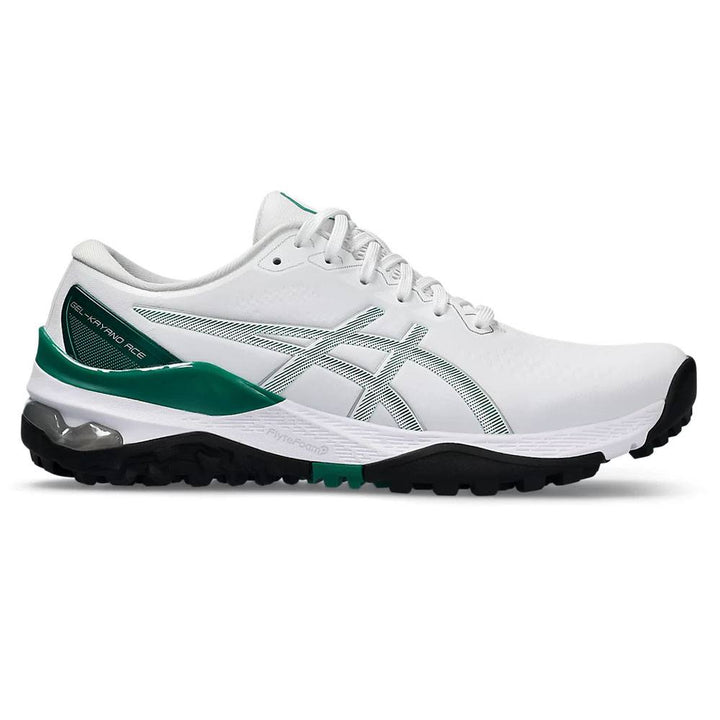 ASICS Gel-Kayano Ace 2 Spikeless Golf Shoes White/Forest Green - 24 Men