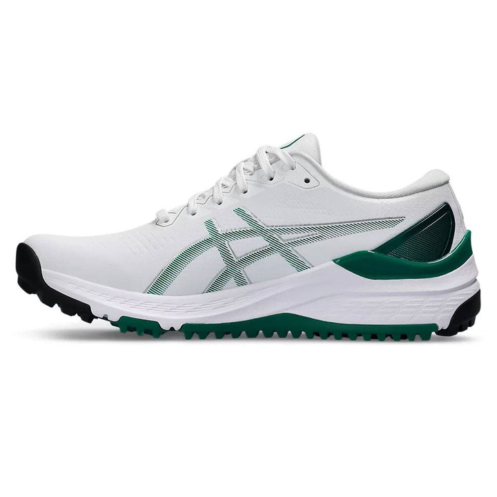ASICS Gel-Kayano Ace 2 Spikeless Golf Shoes White/Forest Green - 24 Men