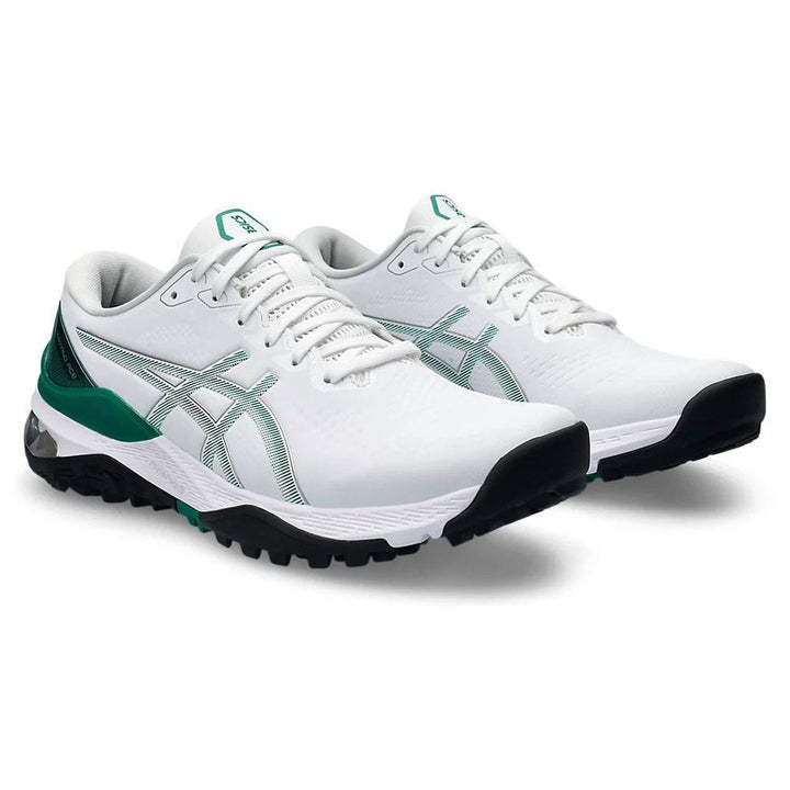 ASICS Gel-Kayano Ace 2 Spikeless Golf Shoes White/Forest Green - 24 Men