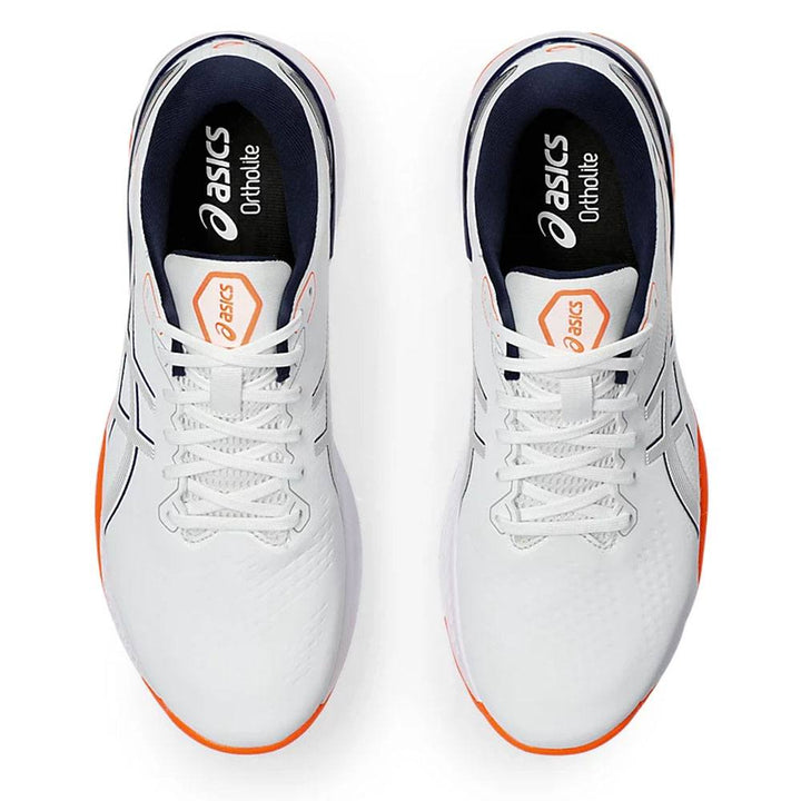 ASICS Gel-Kayano Ace 2 Spikeless Golf Shoes White/Shocking Orange - 24 Men