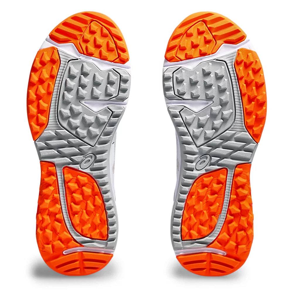ASICS Gel-Kayano Ace 2 Spikeless Golf Shoes White/Shocking Orange