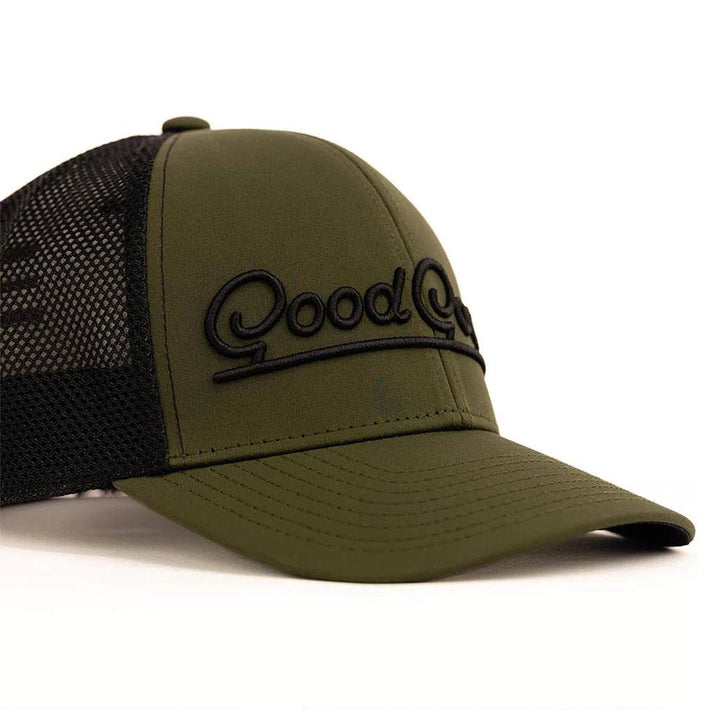 GoodGood Golf Stance Trucker Golf Cap Khaki/Black - 24 Men