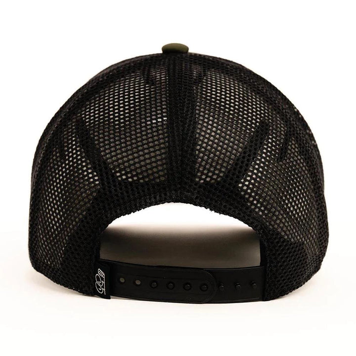 GoodGood Golf Stance Trucker Golf Cap Khaki/Black - 24 Men
