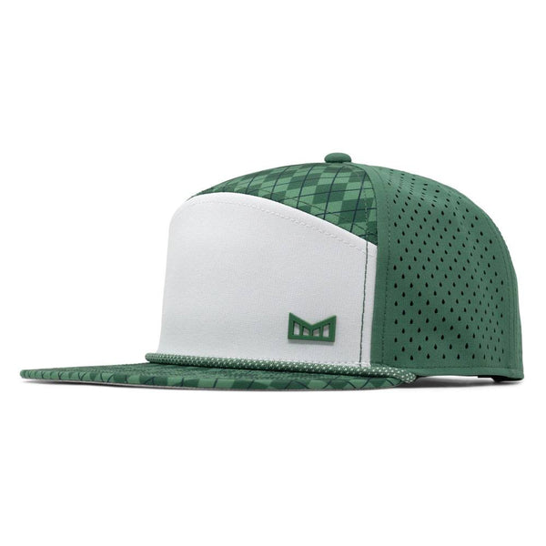 Melin Hydro Trenches Links Golf Cap Green Argyle - SU24 Men