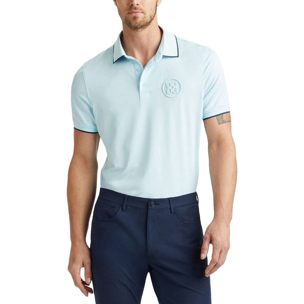 Gfore Circle G's Embossed Tech Jersey Golf Polo 2024