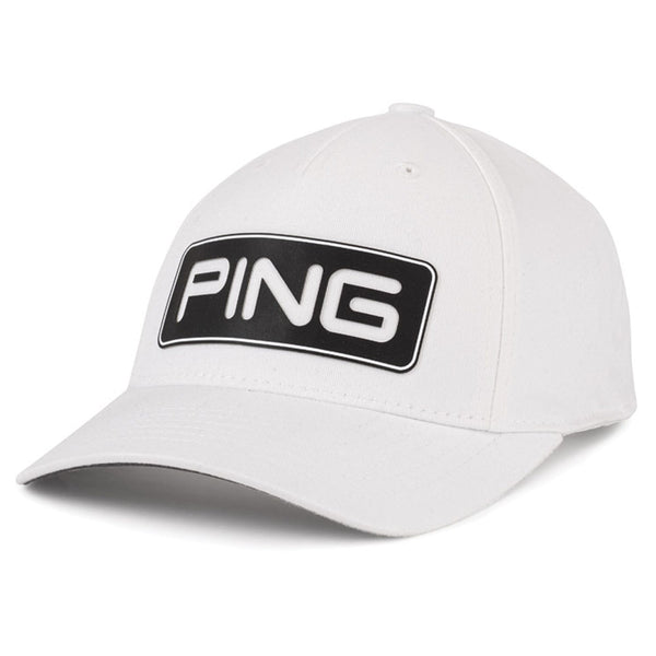 PING Junior Tour 214 Golf Cap White/Black - 24 Boys