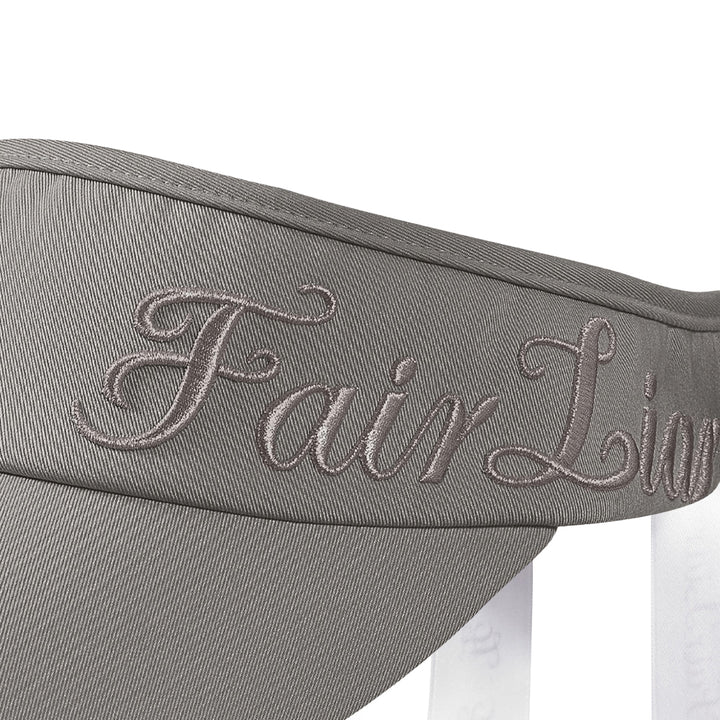 Fairliar Tone on Tone Embroidery Ribbon Golf Visor 2024 Women
