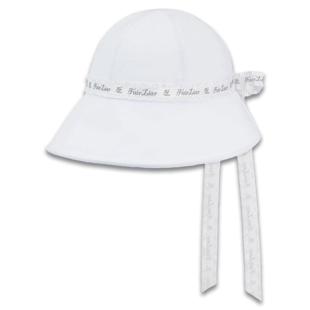 Fairliar Frill Detailed Golf Bucket Hat White - 24 Women – Golfio