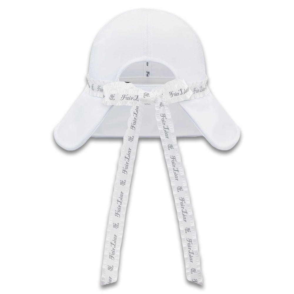 Fairliar Frill Detailed Golf Bucket Hat White - 24 Women – Golfio