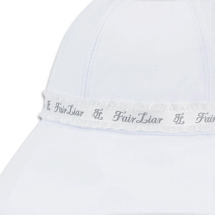 Callaway Frill Detailed Golf Bucket Hat White - 24 Women