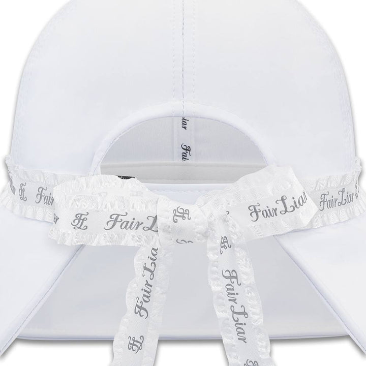 Callaway Frill Detailed Golf Bucket Hat White - 24 Women