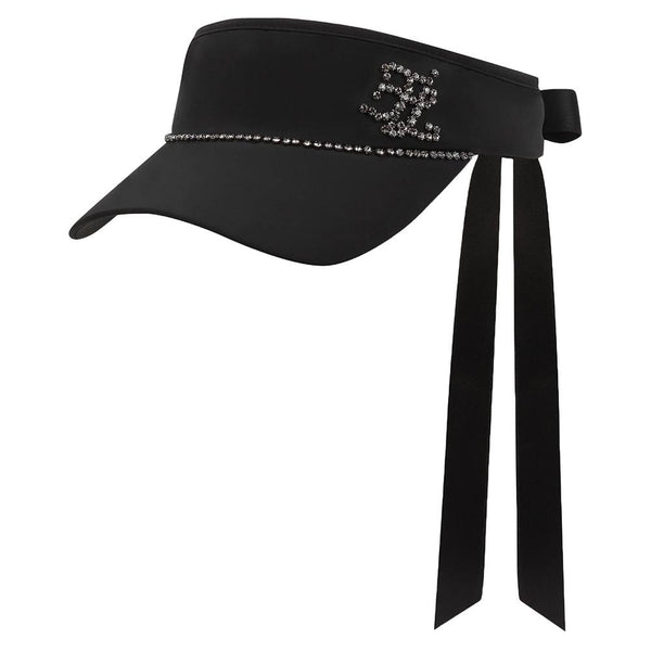Callaway Crystal Chain Golf Visor Black - 24 Women
