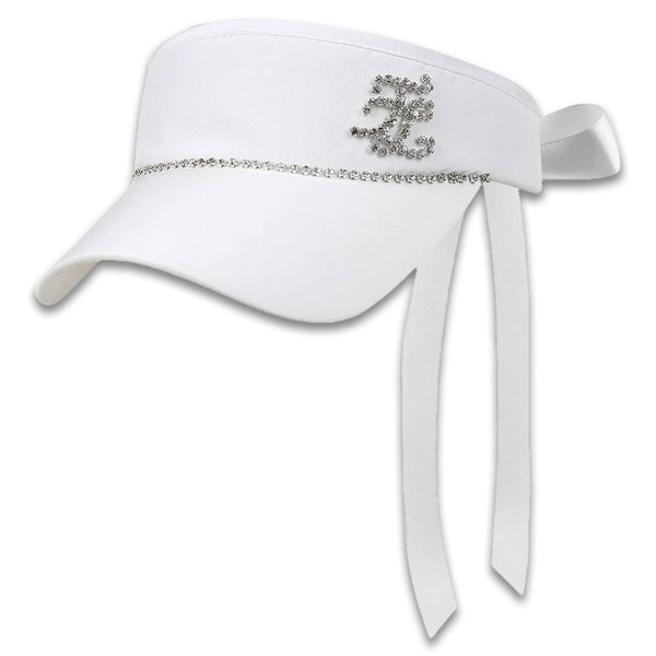 Callaway Crystal Chain Golf Visor White - 24 Women