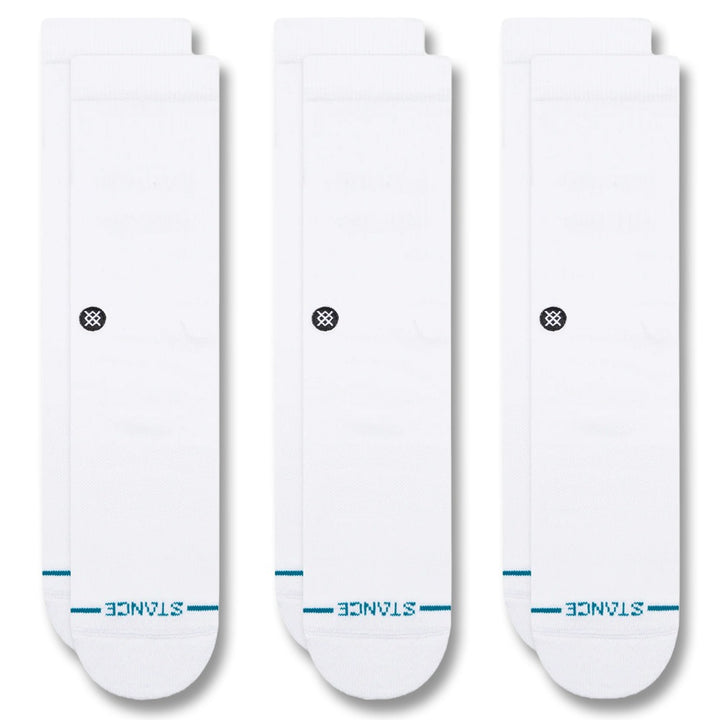 Stance Icon Crew 3 Pack Golf Socks 2024