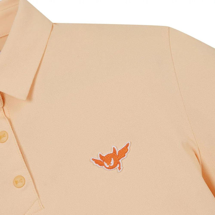 WAAC Athletic Flying Waacky Pique Golf Polo Orange - SS24 Women