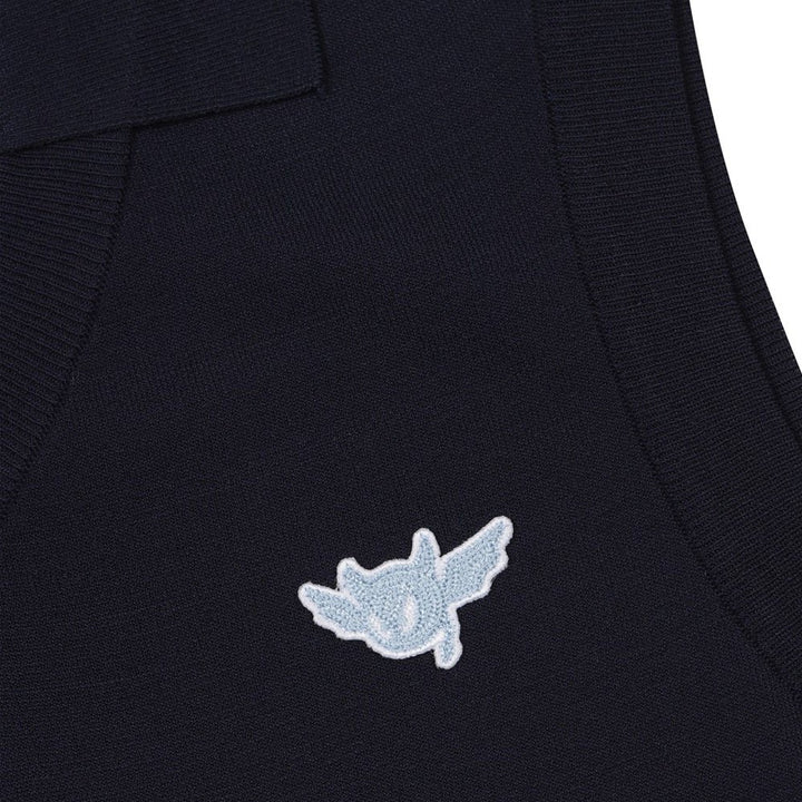 WAAC Athletic Deep V-Neck Knit Golf Vest Dark Navy - 24 Women