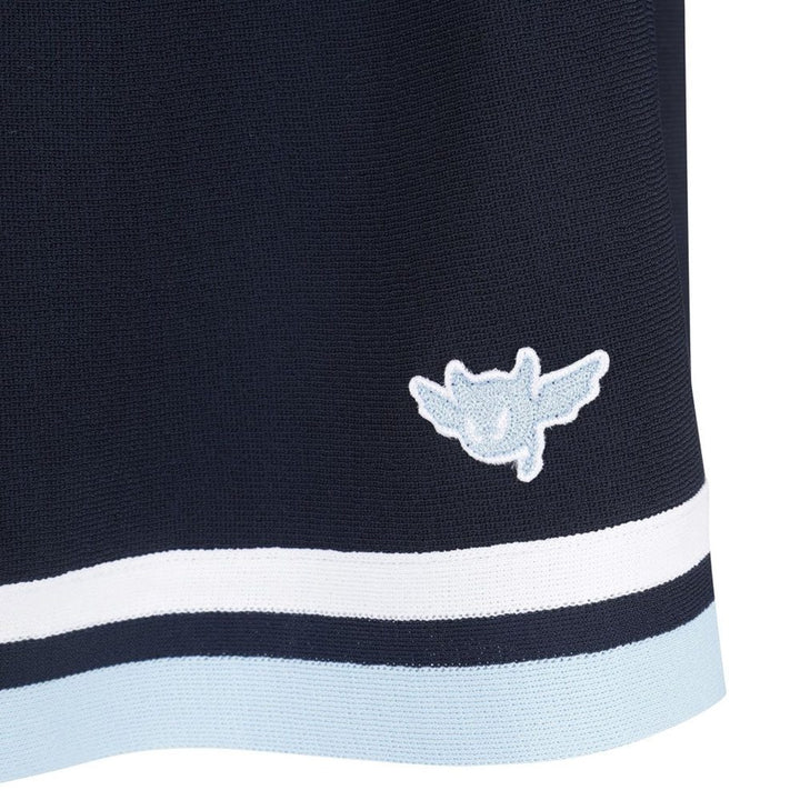 WAAC Athletic Tipping A-Line Knit Golf Skort Dark Navy - SS24 Women