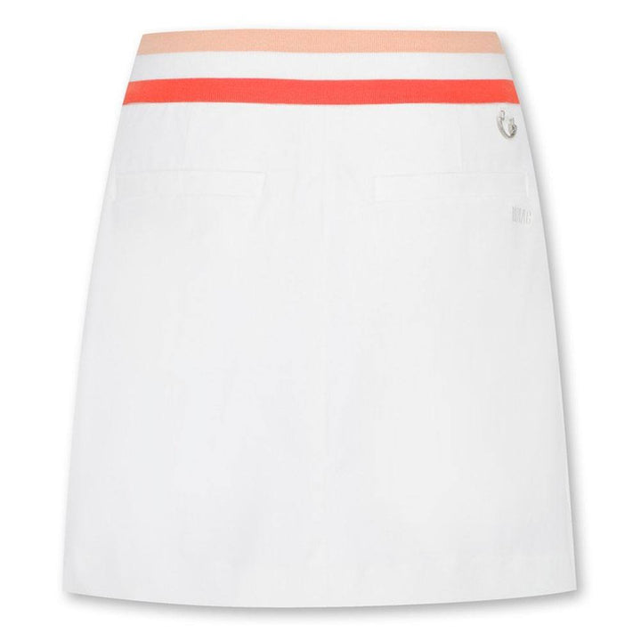 WAAC Athletic Tipping Band Golf Skirt White - SS24 Women