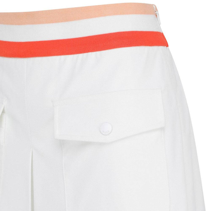 WAAC Athletic Tipping Band Golf Skirt White - SS24 Women