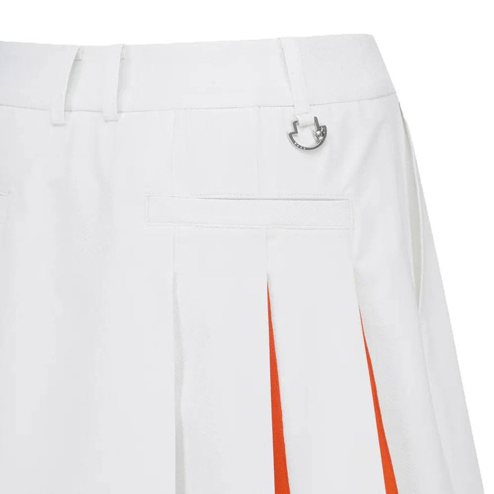 WAAC Blade Pleats Golf Skort White - SS24 Women