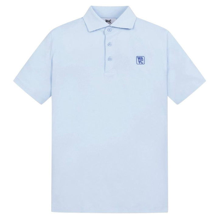 WAAC Athletic Arrow Reversed Collar Golf Polo Light Blue - SS24 Men
