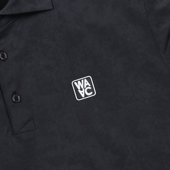 WAAC Athletic Mist Stretch Golf Polo Dark Gray - SS24 Men