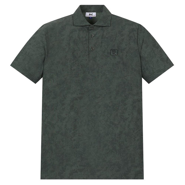 WAAC Athletic Mist Stretch Golf Polo Dark Khaki - SS24 Men
