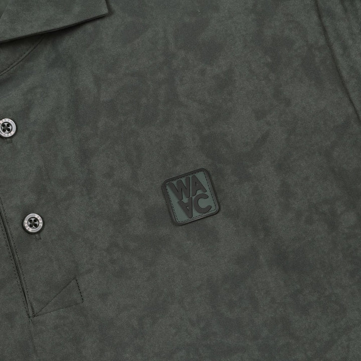 WAAC Athletic Mist Stretch Golf Polo Dark Khaki - SS24 Men