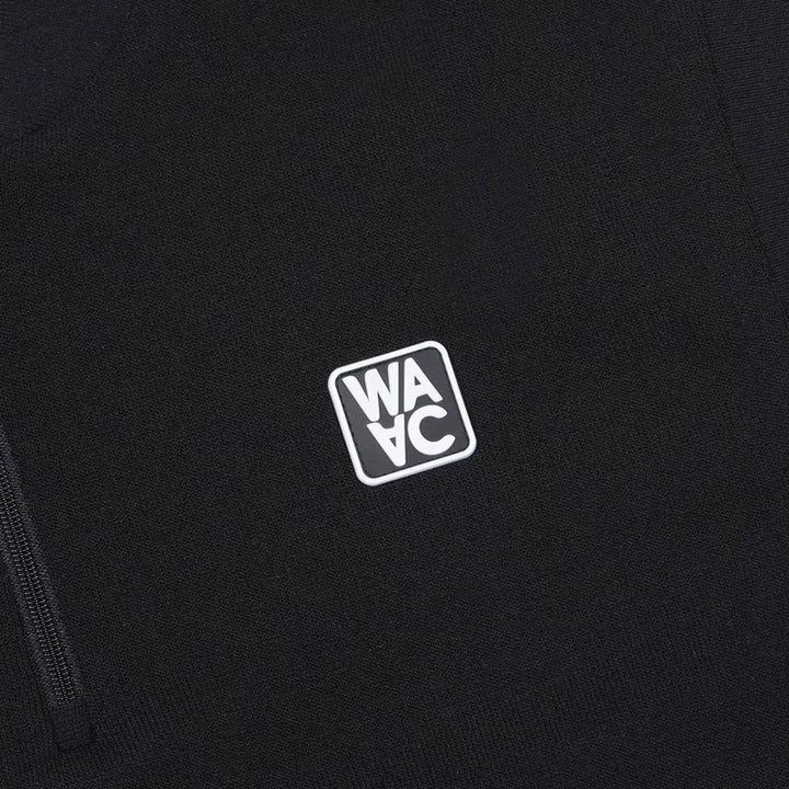 WAAC Athletic Hybrid Knit Golf Vest Black - SS24 Men