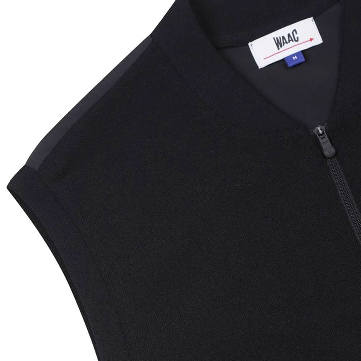 WAAC Athletic Hybrid Knit Golf Vest Black - SS24 Men