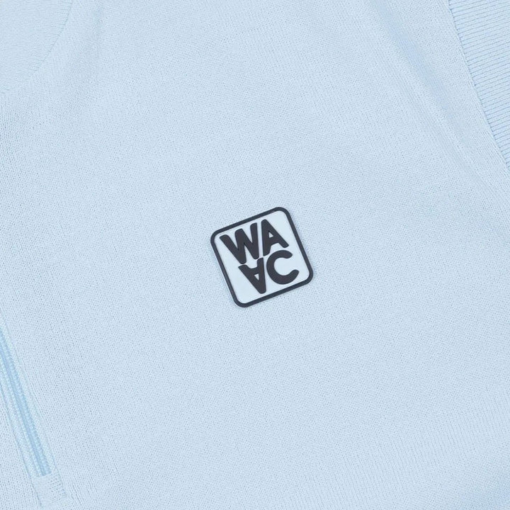 WAAC Athletic Hybrid Knit Golf Vest Light Blue - SS24 Men