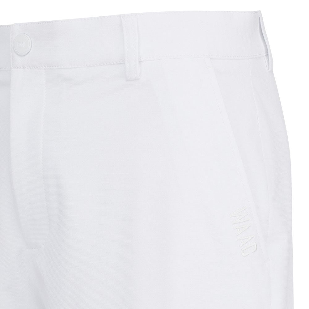 WAAC Athletic Essential Stretch Golf Shorts White - SS24 Men