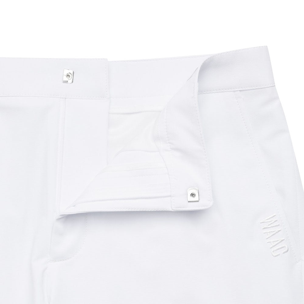 WAAC Athletic Essential Stretch Golf Shorts White - SS24 Men