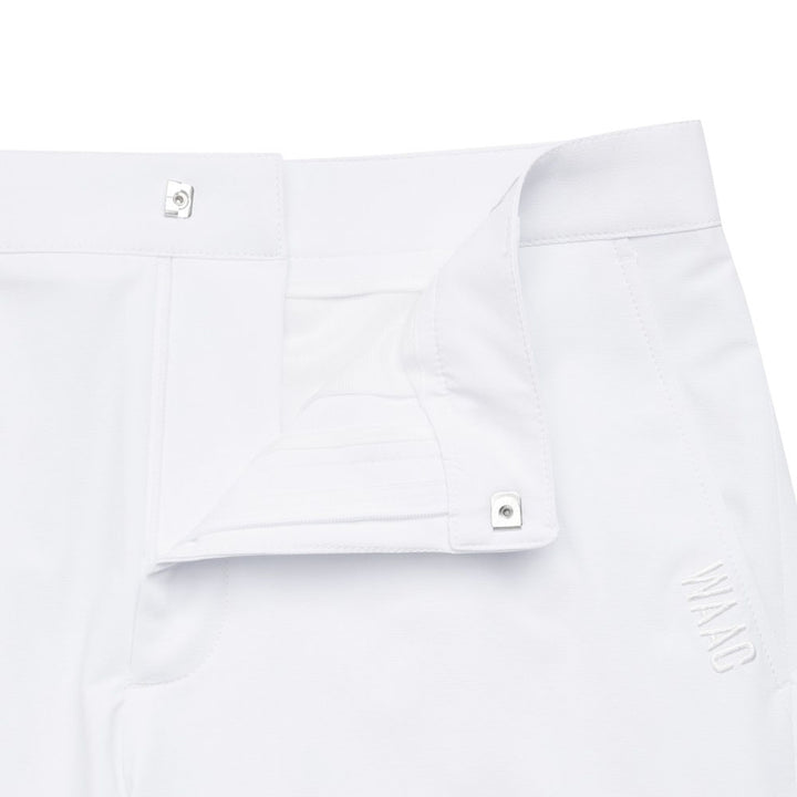 WAAC Athletic Essential Stretch Golf Shorts White - SS24 Men