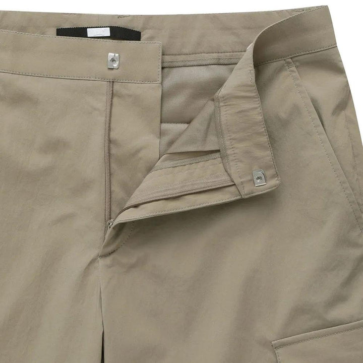 WAAC Athletic Cargo Golf Shorts Light Brown - SS24 Men