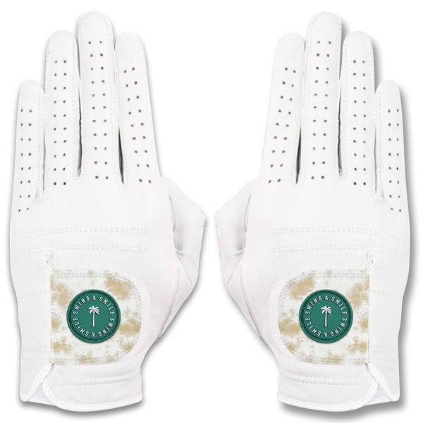Palm Golf S&S Golf Glove White - 24 Women