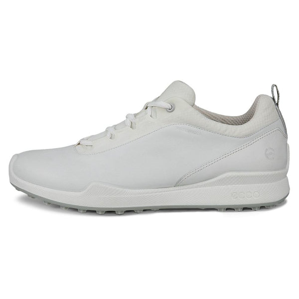 ECCO BIOM Hybrid 1 BNY Spikeless Golf Shoes White - FW24 Men