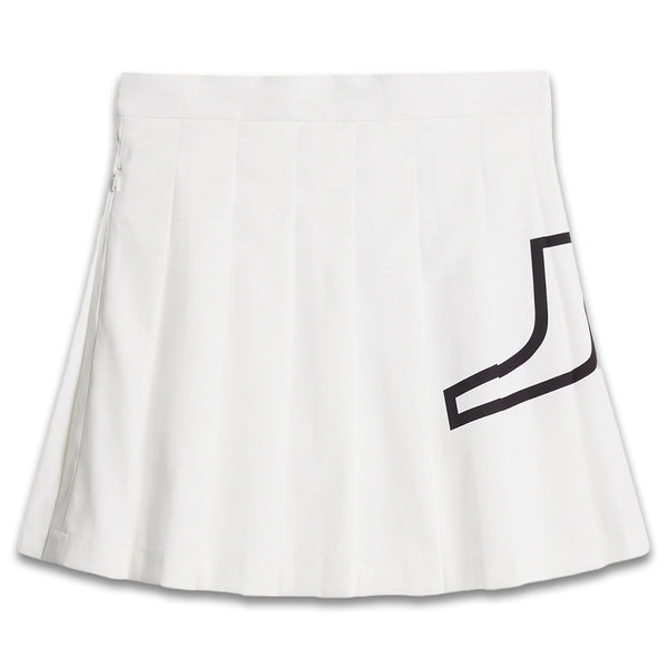 J.Lindeberg Naomi Golf Skirt White - SS24 Women