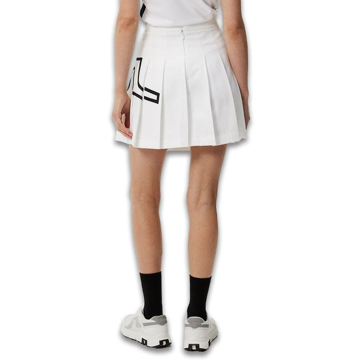 J.Lindeberg Naomi Golf Skirt White - SS24 Women