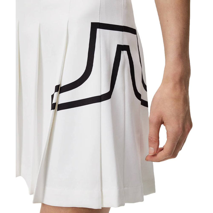 J.Lindeberg Naomi Golf Skirt White - SS24 Women