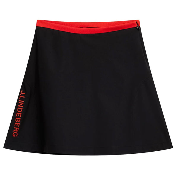 J.Lindeberg Themba Golf Skirt Black - SS24 Women