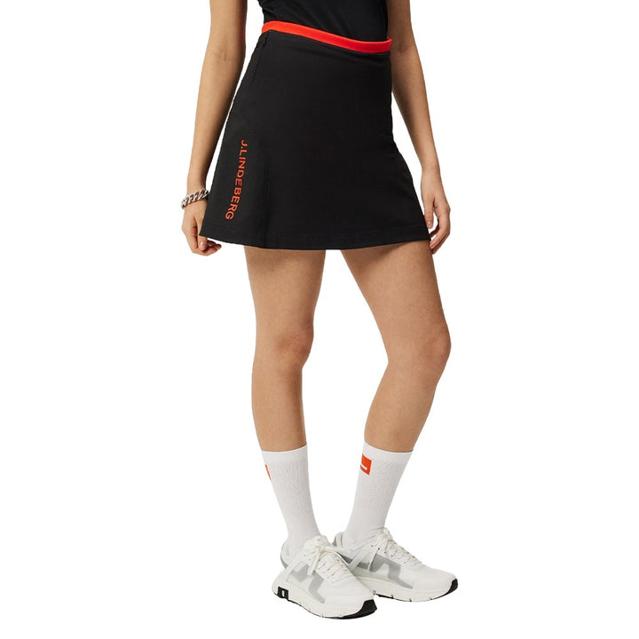J.Lindeberg Themba Golf Skirt Black - SS24 Women