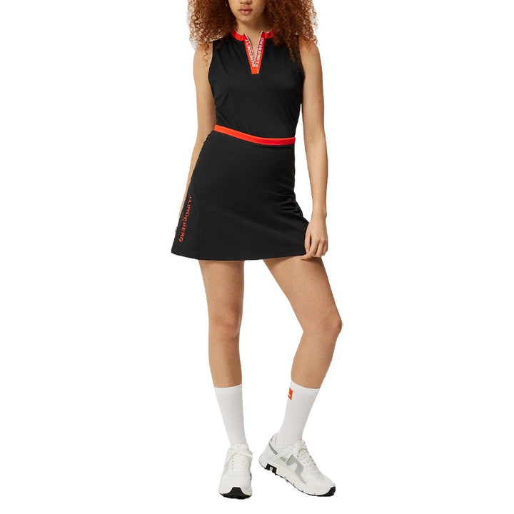 J.Lindeberg Themba Golf Skirt Black - SS24 Women