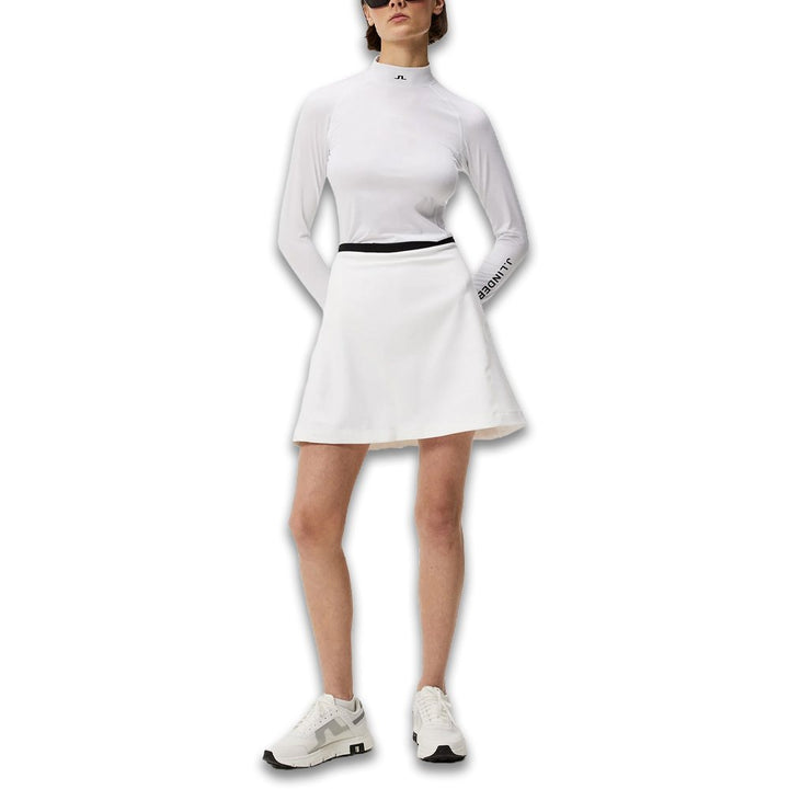 J.Lindeberg Themba Golf Skirt White - SS24 Women