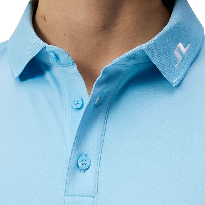 J.Lindeberg Tour Tech Reg Fit Golf Polo Baltic Sea - SS24