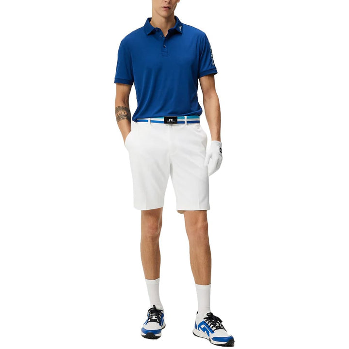 J.Lindeberg Tour Tech Reg Fit Golf Polo Estate Blue - SS24