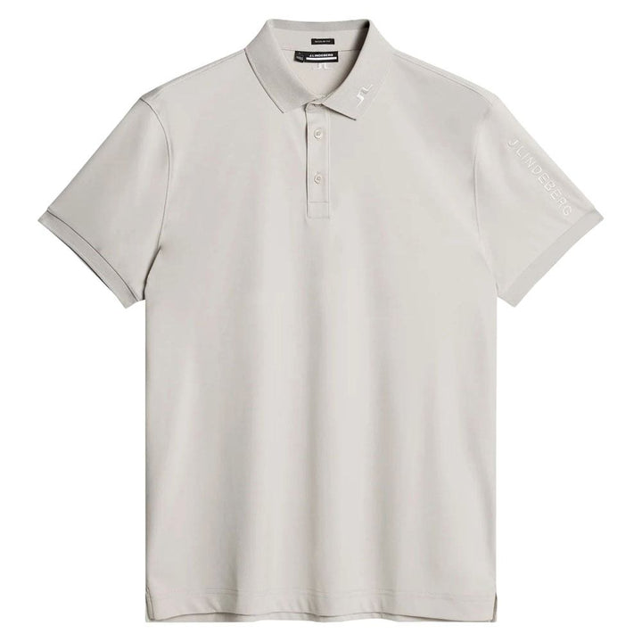 J.Lindeberg Tour Tech Reg Fit Golf Polo Moonbeam - SS24