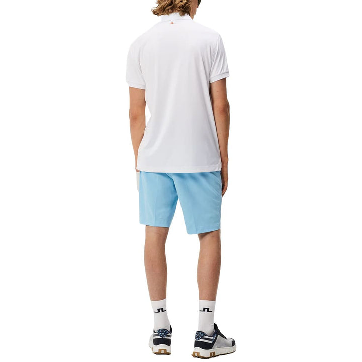J.Lindeberg Tour Tech Reg Fit Golf Polo White - SS24