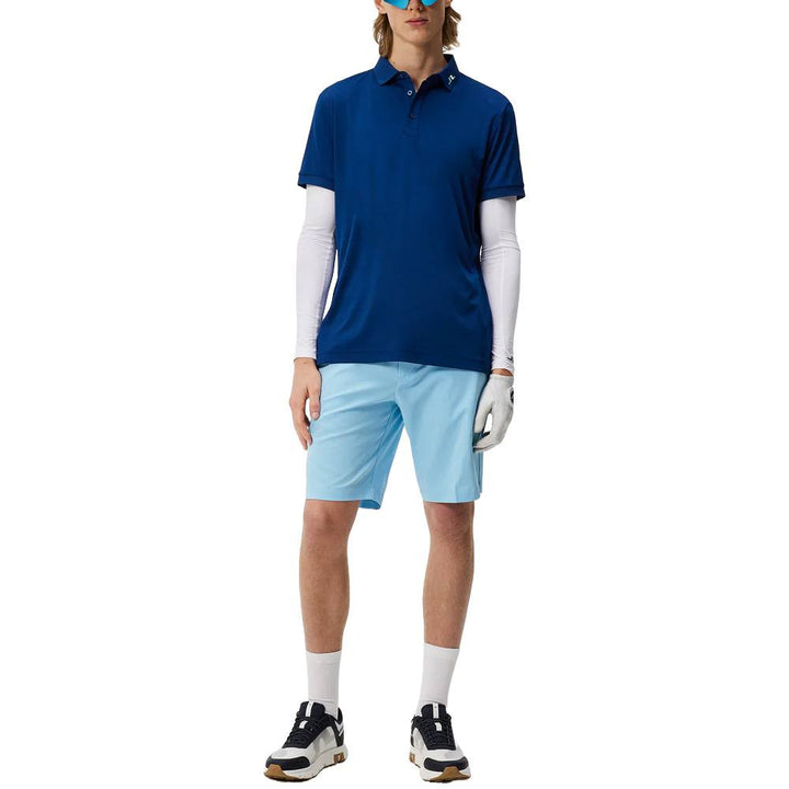 J.Lindeberg KV Regular Fit Golf Polo Estate Blue - 24