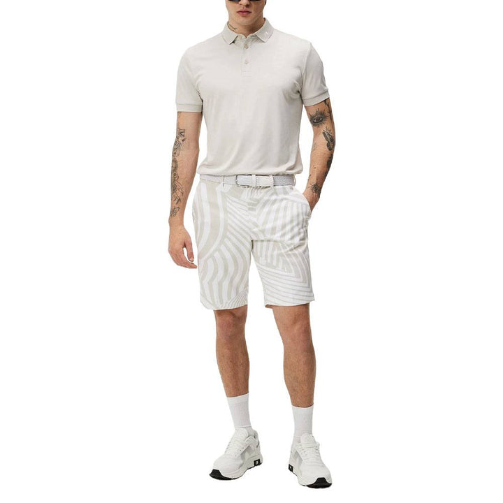 J.Lindeberg KV Regular Fit Golf Polo Moonbeam - SS24